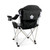 Toronto Maple Leafs Reclining Camp Chair, (Black with Gray Accents)