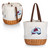 Colorado Avalanche Coronado Canvas and Willow Basket Tote, (Beige Canvas)