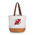 New Jersey Devils Coronado Canvas and Willow Basket Tote, (Beige Canvas)