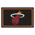 NBA - Miami Heat 4x6 Rug 44"x71"