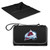 Colorado Avalanche Blanket Tote Outdoor Picnic Blanket, (Black with Black Exterior)