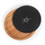 Dallas Stars Insignia Acacia and Slate Serving Board with Cheese Tools, (Acacia Wood & Slate Black with Gold Accents)