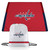 Washington Capitals Impresa Picnic Blanket, (Black & White)