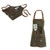 USC Trojans BBQ Apron with Tools & Bottle Opener, (Khaki Green with Beige Accents)