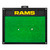 Los Angeles Rams Golf Hitting Mat "Los Angeles Rams" Wordmark Navy
