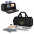 West Virginia Mountaineers BBQ Kit Grill Set & Cooler, (Black)