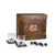 North Carolina Tar Heels Whiskey Box Gift Set, (Oak Wood)