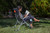 Clemson Tigers Outdoor Rocking Camp Chair, (Black)