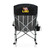 LSU Tigers Outdoor Rocking Camp Chair, (Black)