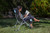 North Carolina Tar Heels Outdoor Rocking Camp Chair, (Black)
