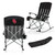 Oklahoma Sooners Outdoor Rocking Camp Chair, (Black)