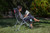 Washington State Cougars Outdoor Rocking Camp Chair, (Black)