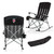 Wisconsin Badgers Outdoor Rocking Camp Chair, (Black)