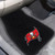 Tampa Bay Buccaneers 2-pc Embroidered Car Mat Set Pirate Flag Primary Logo Black