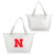 Nebraska Cornhuskers Tarana Cooler Tote Bag, (Halo Gray)