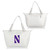 Northwestern Wildcats Tarana Cooler Tote Bag, (Halo Gray)