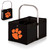 Clemson Tigers Urban Basket Collapsible Tote, (Black)