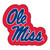 University of Mississippi (Ole Miss) Mascot Mat 32.4" x 30"