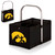 Iowa Hawkeyes Urban Basket Collapsible Tote, (Black)