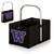 Washington Huskies Urban Basket Collapsible Tote, (Black)