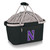 Northwestern Wildcats Metro Basket Collapsible Cooler Tote, (Black)