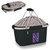 Northwestern Wildcats Metro Basket Collapsible Cooler Tote, (Black)