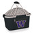Washington Huskies Metro Basket Collapsible Cooler Tote, (Black)