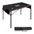 Mississippi State Bulldogs Travel Table Portable Folding Table, (Black)