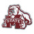 Mississippi State University - Mississippi State Bulldogs Embossed Color Emblem 2 "Bulldog and 'M STATE'" Alternate Logo Maroon
