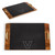 Vanderbilt Commodores Covina Acacia and Slate Serving Tray, (Acacia Wood & Slate Black with Gold Accents)