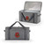 Cornell Big Red 64 Can Collapsible Cooler, (Heathered Gray)