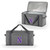 Northwestern Wildcats 64 Can Collapsible Cooler, (Heathered Gray)