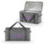 TCU Horned Frogs 64 Can Collapsible Cooler, (Heathered Gray)