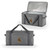 Wyoming Cowboys 64 Can Collapsible Cooler, (Heathered Gray)