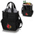 Louisville Cardinals Activo Cooler Tote Bag, (Black with Gray Accents)
