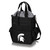 Michigan State Spartans Activo Cooler Tote Bag, (Black with Gray Accents)