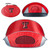 Texas Tech Red Raiders Manta Portable Beach Tent, (Red with Gray Accents)
