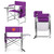 Clemson Tigers Sports Chair, (Purple)