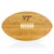 Virginia Tech Hokies Kickoff Football Cutting Board & Serving Tray, (Bamboo)