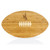 Wyoming Cowboys Kickoff Football Cutting Board & Serving Tray, (Bamboo)