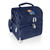 Kansas Jayhawks Pranzo Lunch Bag Cooler with Utensils, (Navy Blue)