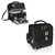 Purdue Boilermakers Pranzo Lunch Bag Cooler with Utensils, (Black)