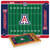 Arizona Wildcats Football Field Icon Glass Top Cutting Board & Knife Set, (Parawood & Bamboo)