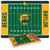 Baylor Bears Football Field Icon Glass Top Cutting Board & Knife Set, (Parawood & Bamboo)