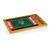 NC State Wolfpack Football Field Icon Glass Top Cutting Board & Knife Set, (Parawood & Bamboo)