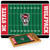 NC State Wolfpack Football Field Icon Glass Top Cutting Board & Knife Set, (Parawood & Bamboo)