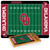 Oklahoma Sooners Football Field Icon Glass Top Cutting Board & Knife Set, (Parawood & Bamboo)