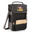 LSU Tigers Duet Wine & Cheese Tote, (Black with Gray Accents)