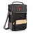 Texas Tech Red Raiders Duet Wine & Cheese Tote, (Black with Gray Accents)