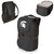 Michigan State Spartans Zuma Backpack Cooler, (Black)